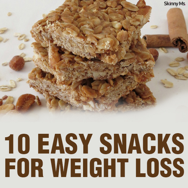 10 Easy Snacks for weight reduction
