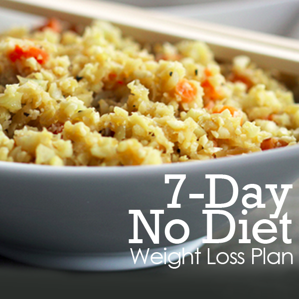 7 Day (No Diet) Diet plan