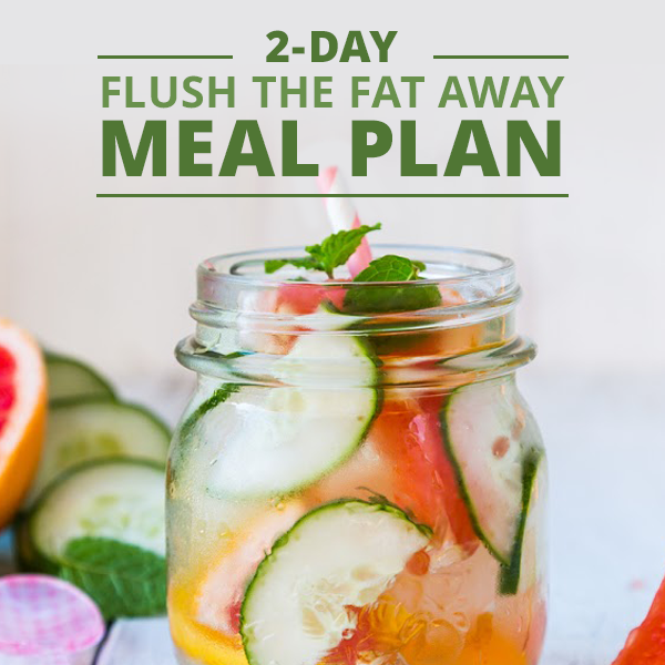 2-Day Flush Fat Menu